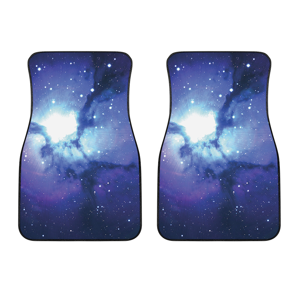 Nebula Space Print Front Car Floor Mats