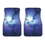 Nebula Space Print Front Car Floor Mats