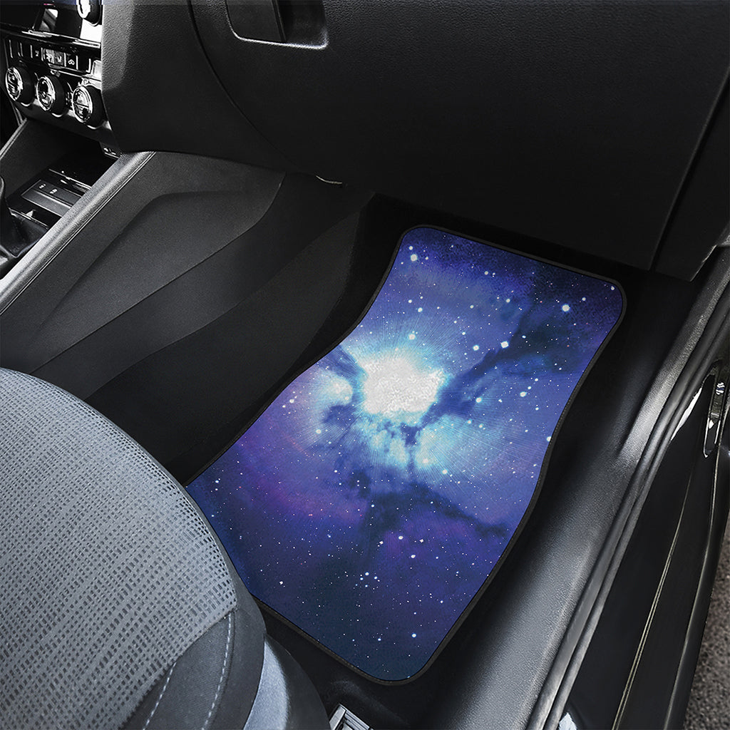 Nebula Space Print Front Car Floor Mats