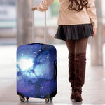 Nebula Space Print Luggage Cover
