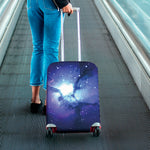 Nebula Space Print Luggage Cover