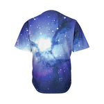 Nebula Space Print Men's Baseball Jersey