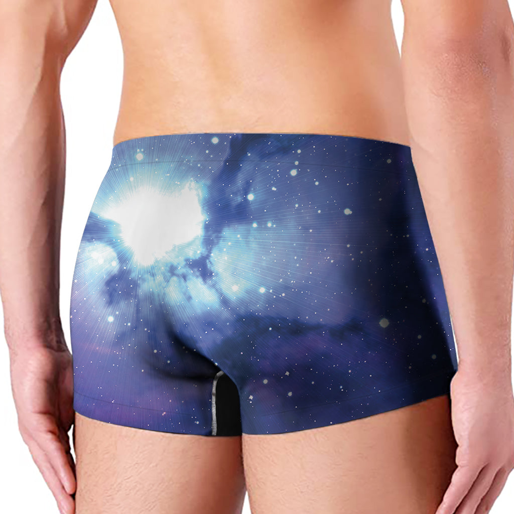 Nebula Space Print Men's Boxer Briefs