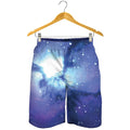Nebula Space Print Men's Shorts