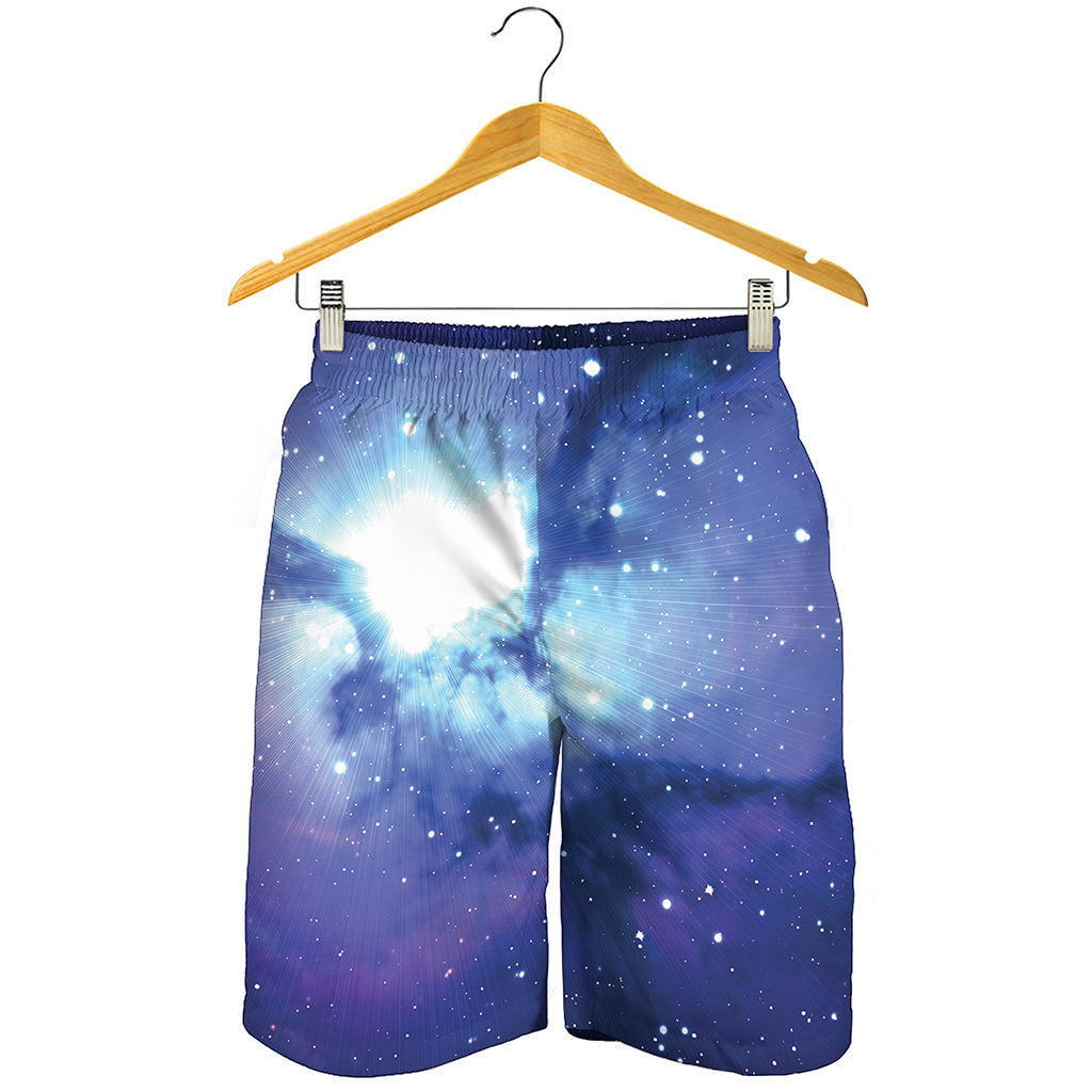 Nebula Space Print Men's Shorts
