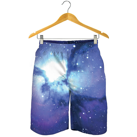 Nebula Space Print Men's Shorts