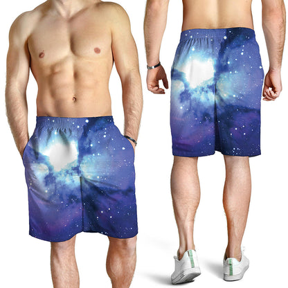 Nebula Space Print Men's Shorts