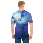 Nebula Space Print Men's T-Shirt