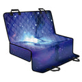Nebula Space Print Pet Car Back Seat Cover