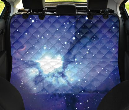 Nebula Space Print Pet Car Back Seat Cover