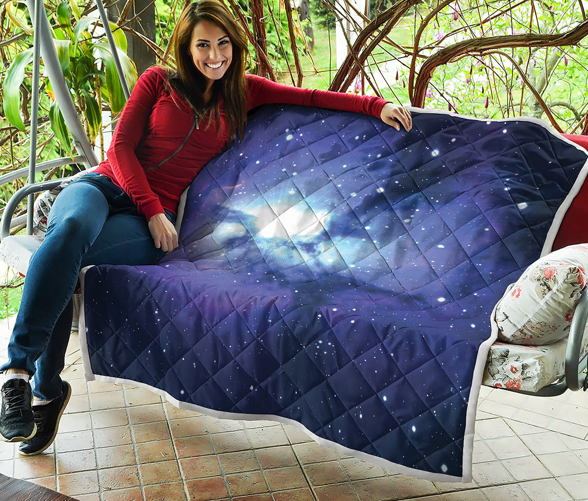 Nebula Space Print Quilt