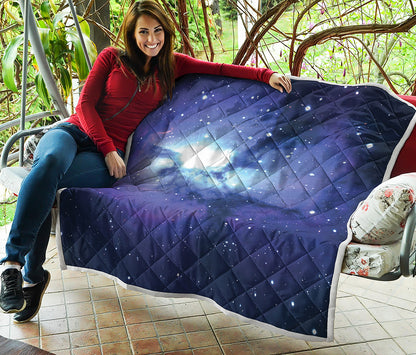 Nebula Space Print Quilt