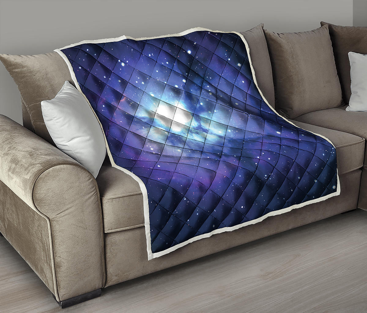 Nebula Space Print Quilt