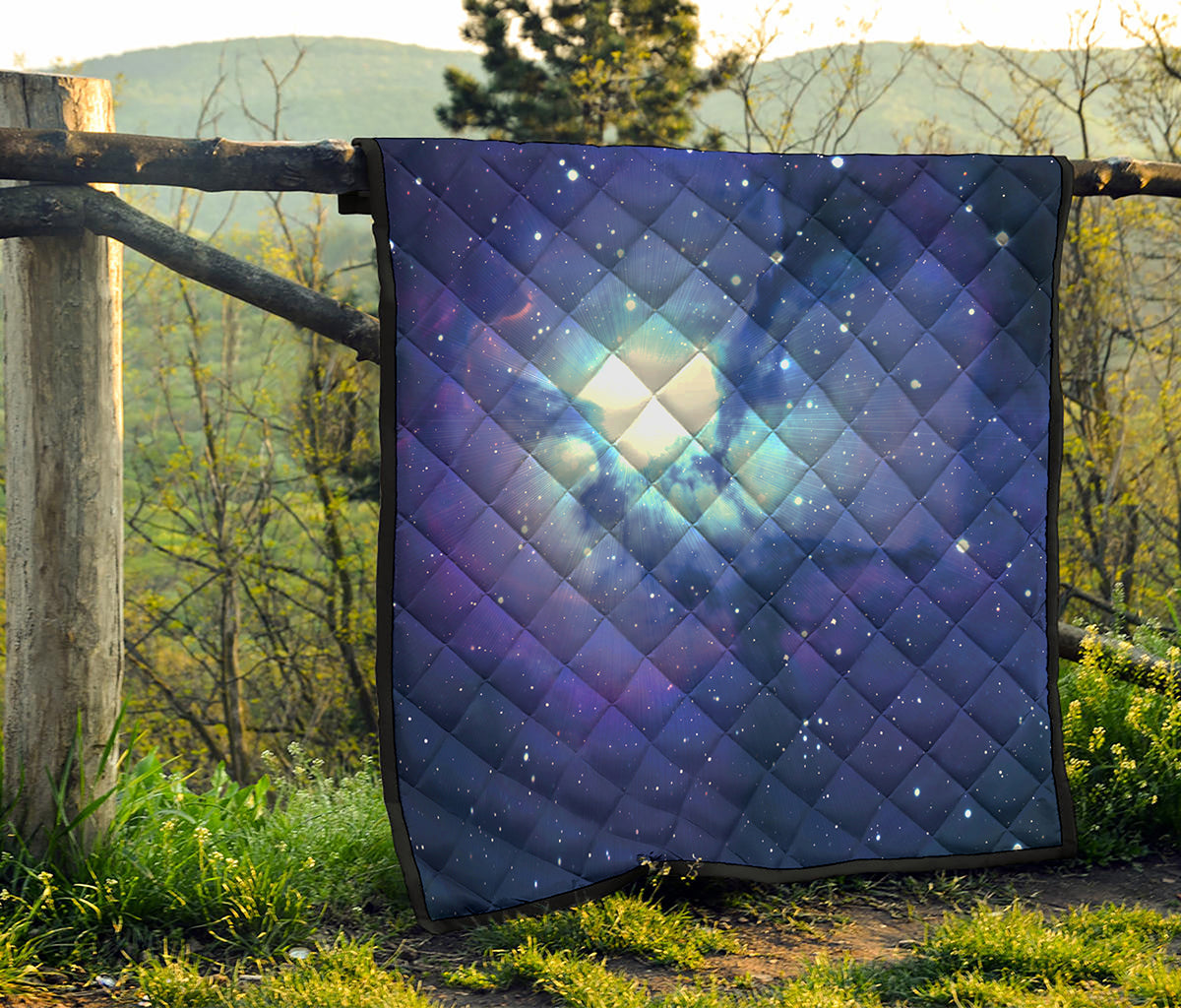 Nebula Space Print Quilt