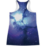 Nebula Space Print Women's Racerback Tank Top