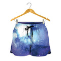 Nebula Space Print Women's Shorts