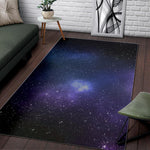 Nebula Universe Galaxy Deep Space Print Area Rug GearFrost