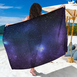 Nebula Universe Galaxy Deep Space Print Beach Sarong Wrap