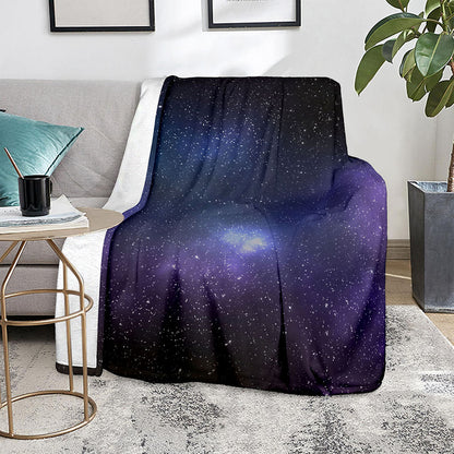 Nebula Universe Galaxy Deep Space Print Blanket