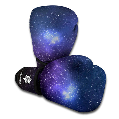 Nebula Universe Galaxy Deep Space Print Boxing Gloves