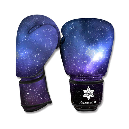 Nebula Universe Galaxy Deep Space Print Boxing Gloves