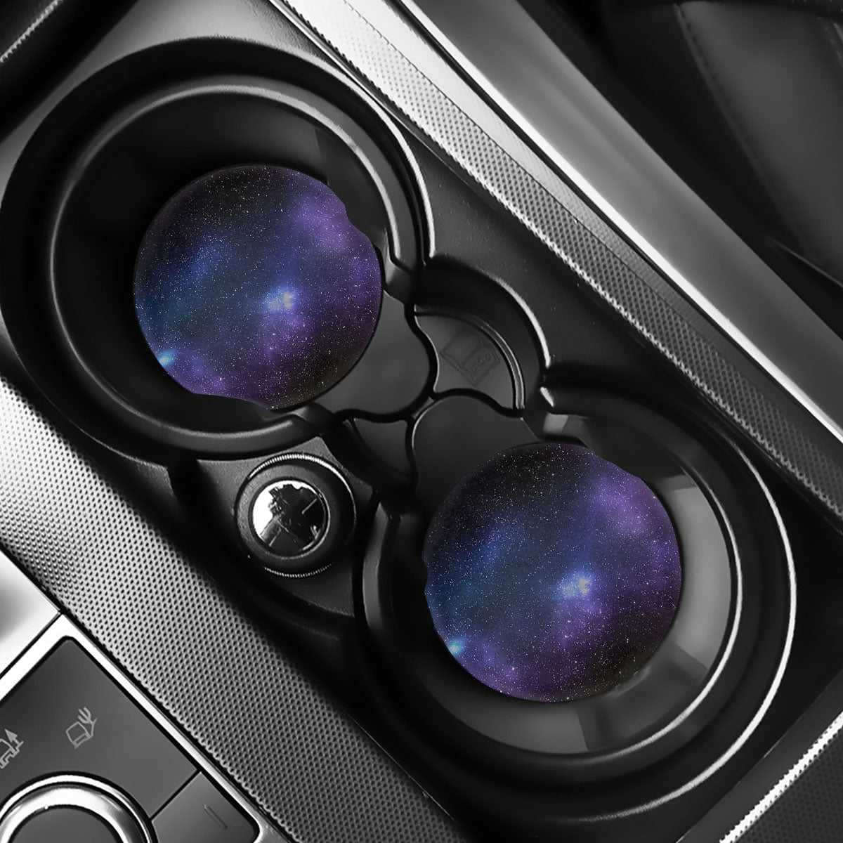 Nebula Universe Galaxy Deep Space Print Car Coasters