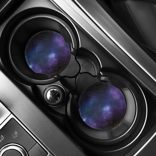 Nebula Universe Galaxy Deep Space Print Car Coasters