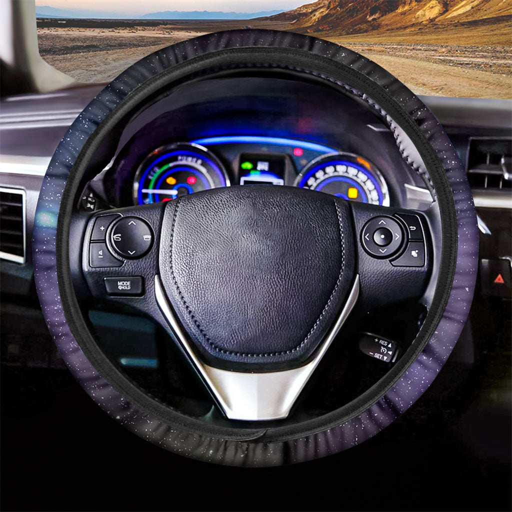 Nebula Universe Galaxy Deep Space Print Car Steering Wheel Cover