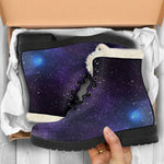 Nebula Universe Galaxy Deep Space Print Comfy Boots GearFrost