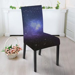 Nebula Universe Galaxy Deep Space Print Dining Chair Slipcover