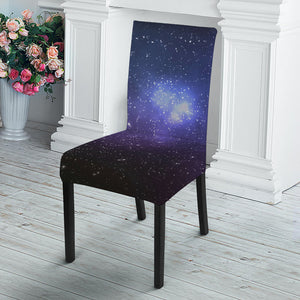 Nebula Universe Galaxy Deep Space Print Dining Chair Slipcover