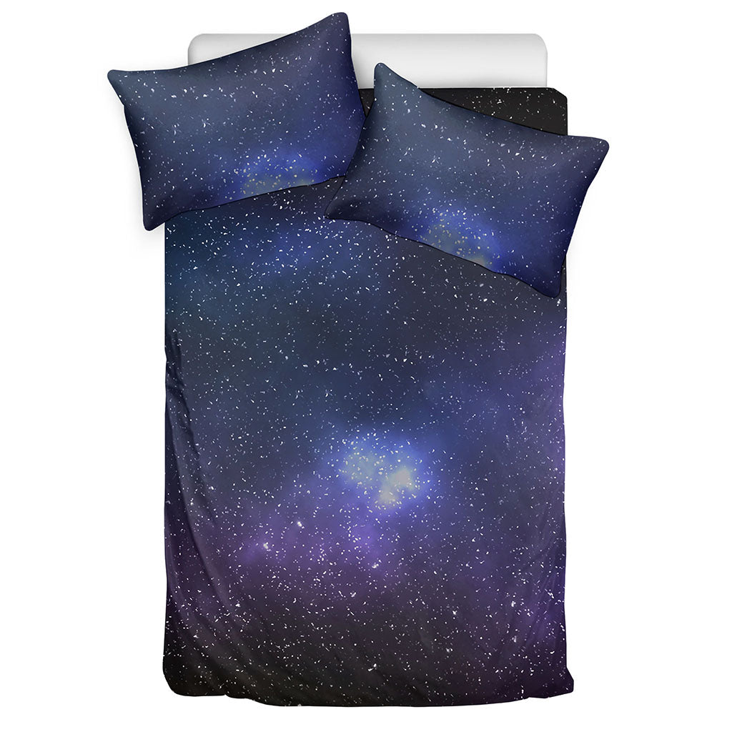 Nebula Universe Galaxy Deep Space Print Duvet Cover Bedding Set