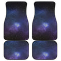 Nebula Universe Galaxy Deep Space Print Front and Back Car Floor Mats