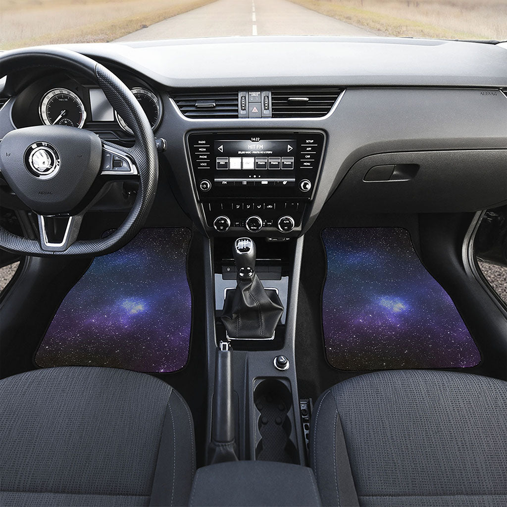 Nebula Universe Galaxy Deep Space Print Front and Back Car Floor Mats