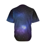 Nebula Universe Galaxy Deep Space Print Men's Baseball Jersey