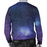 Nebula Universe Galaxy Deep Space Print Men's Crewneck Sweatshirt GearFrost