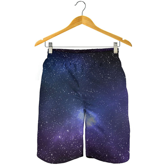 Nebula Universe Galaxy Deep Space Print Men's Shorts