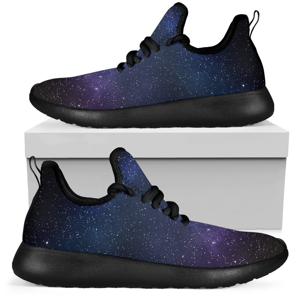 Nebula Universe Galaxy Deep Space Print Mesh Knit Shoes GearFrost