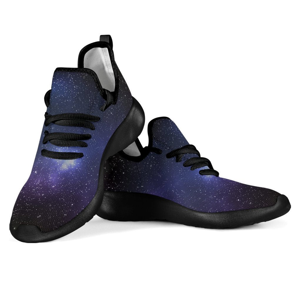 Nebula Universe Galaxy Deep Space Print Mesh Knit Shoes GearFrost
