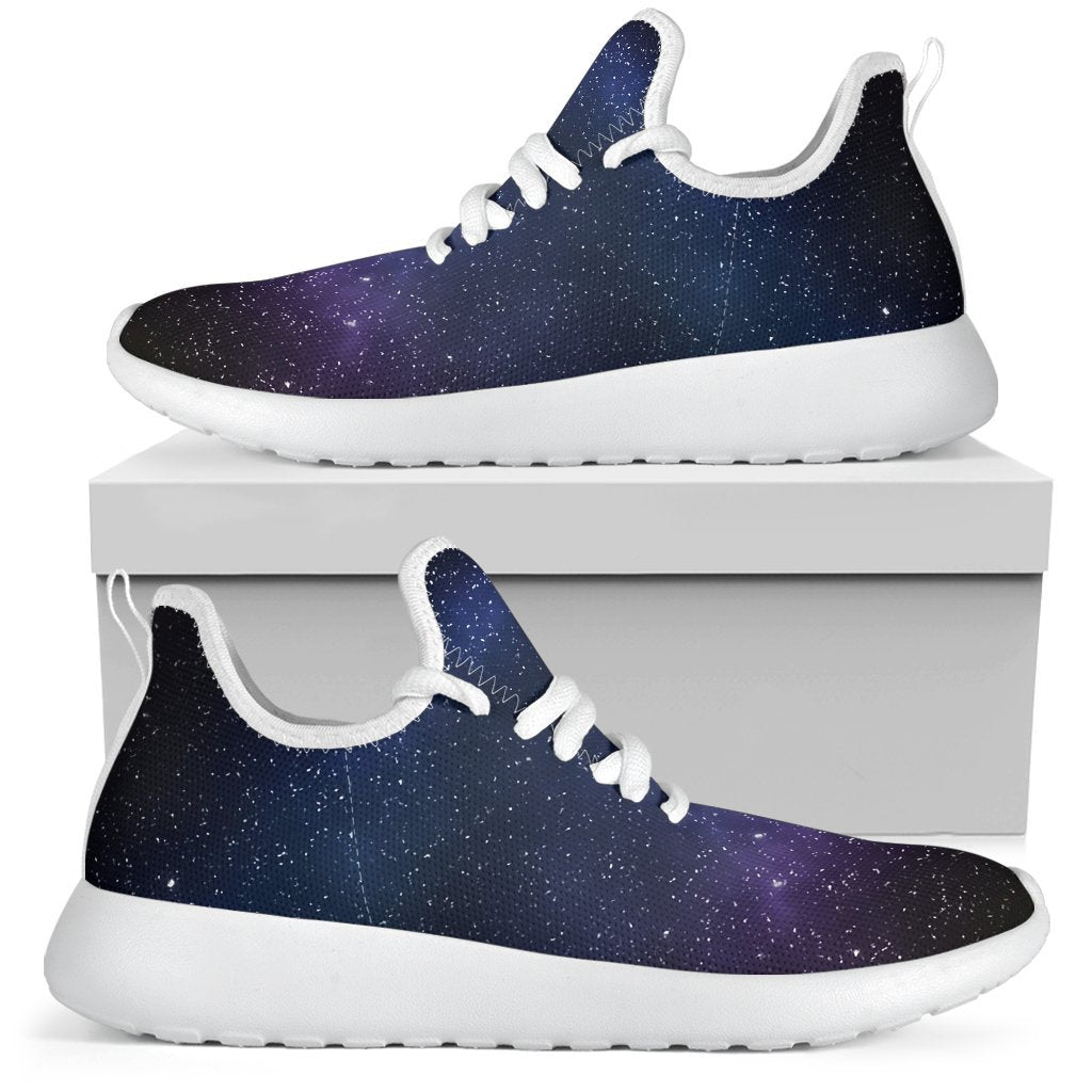 Nebula Universe Galaxy Deep Space Print Mesh Knit Shoes GearFrost