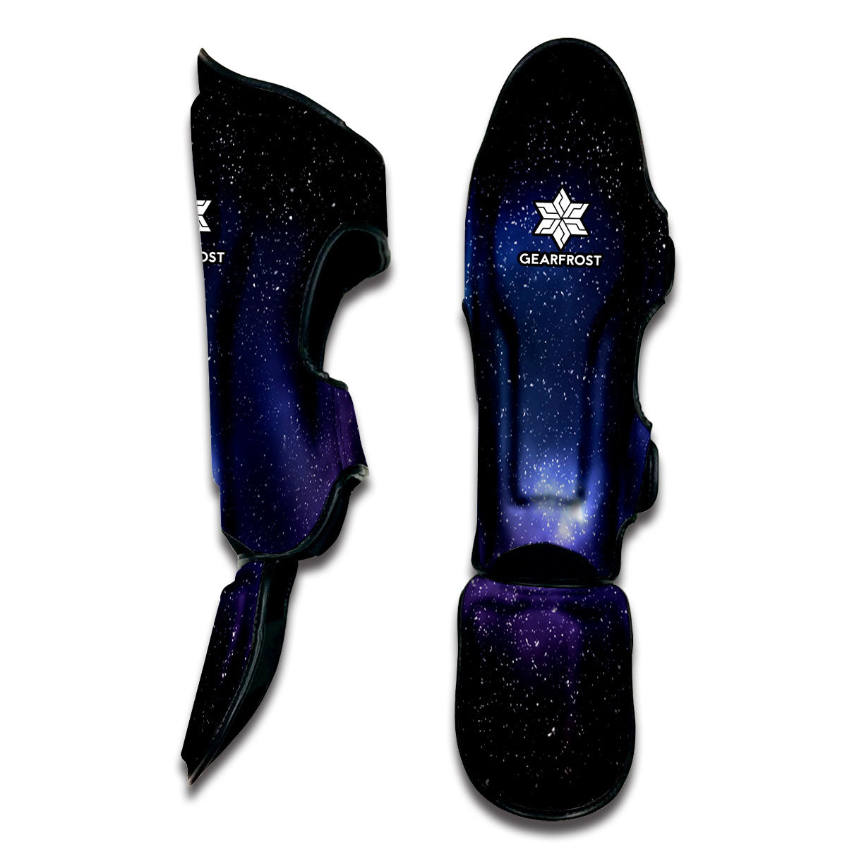 Nebula Universe Galaxy Deep Space Print Muay Thai Shin Guard