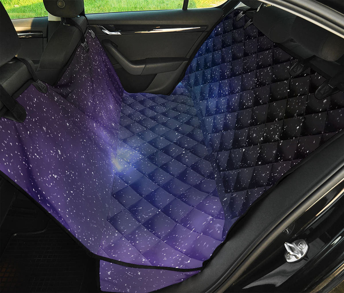 Nebula Universe Galaxy Deep Space Print Pet Car Back Seat Cover