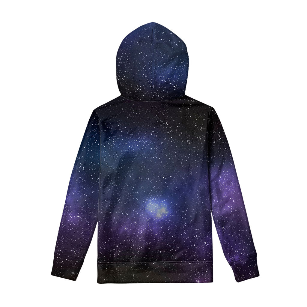 Nebula Universe Galaxy Deep Space Print Pullover Hoodie