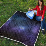 Nebula Universe Galaxy Deep Space Print Quilt