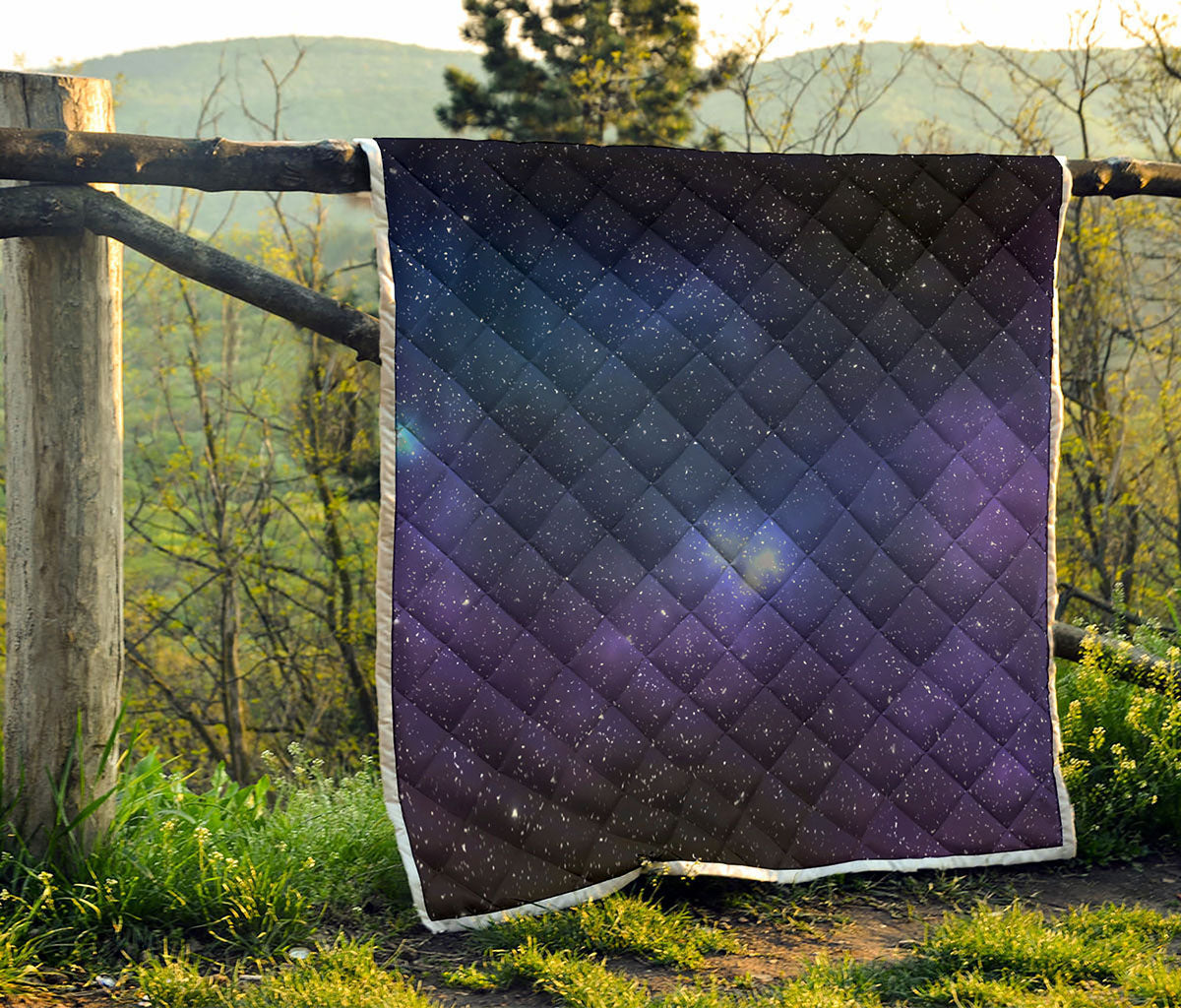 Nebula Universe Galaxy Deep Space Print Quilt