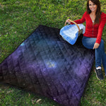 Nebula Universe Galaxy Deep Space Print Quilt