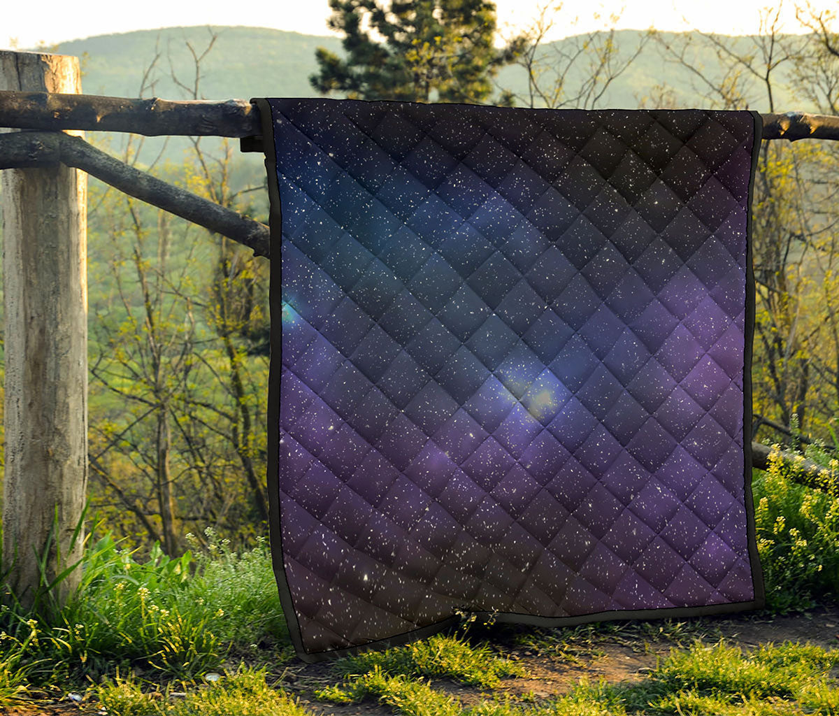 Nebula Universe Galaxy Deep Space Print Quilt