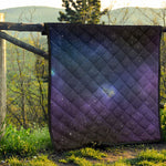 Nebula Universe Galaxy Deep Space Print Quilt