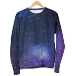 Nebula Universe Galaxy Deep Space Print Women's Crewneck Sweatshirt GearFrost
