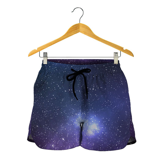 Nebula Universe Galaxy Deep Space Print Women's Shorts